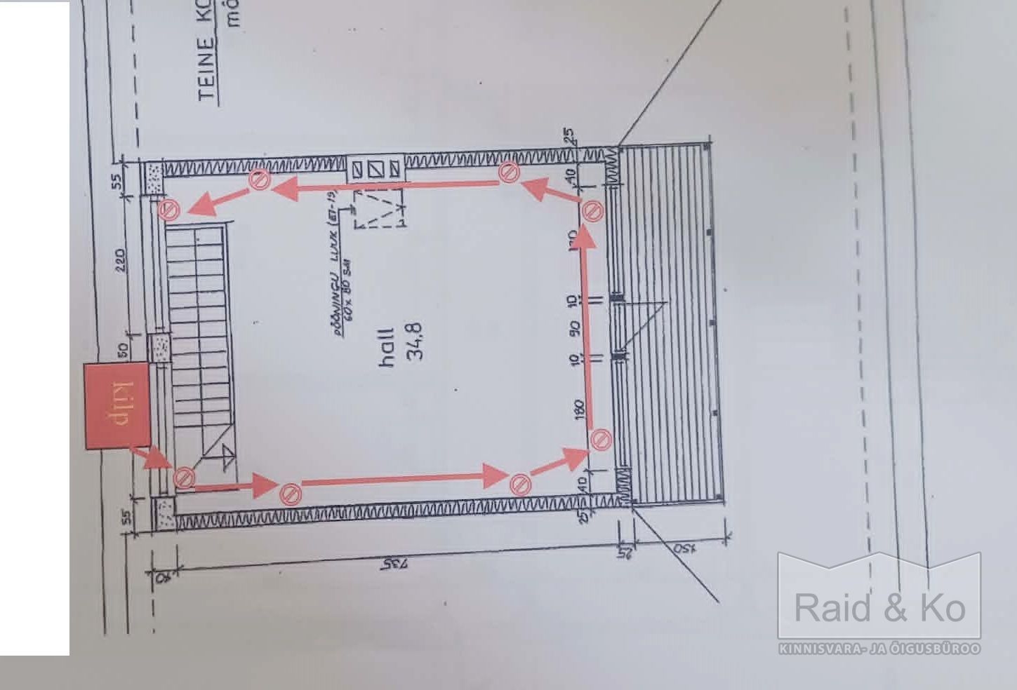Rapla maakond, Rapla vald, Väljataguse küla, Vanakubja tee