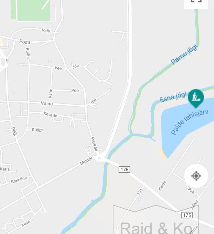 Järva maakond, Paide linn, Paide linn, Posti 5