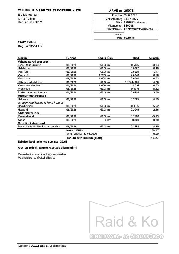 6ab02e6291b41dded0cbb2fb8d369ec11ff2e471b2631.jpg Harju maakond, Tallinn, Mustamäe linnaosa, Mustamäe, Vilde tee 53